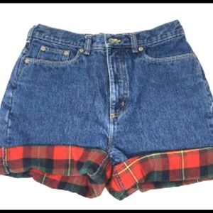 Lands End women’s jean shorts size 10